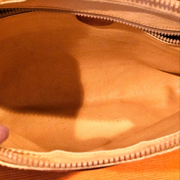 Celine Clutch Tan Leather 12"w 9-1/4"L - Picture 3 of 13